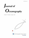 JOURNAL OF OCEANOGRAPHY雜志封面
